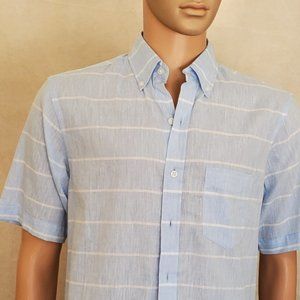 Men short sleeves casual shirt